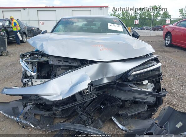 2HGFE2F54RH504622 2024 HONDA CIVIC Silver Widok z przodu
