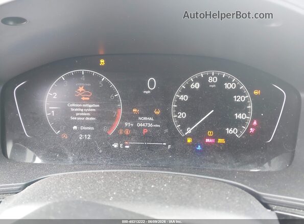 2HGFE2F54RH504622 2024 HONDA CIVIC Silver Widok tylnych siedzeń