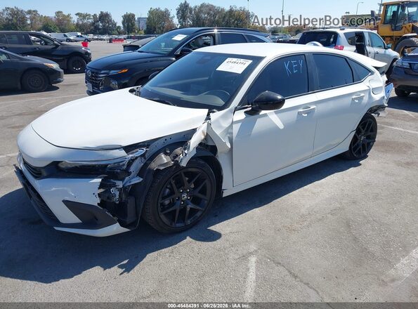 2HGFE2F54RH529309 2024 HONDA CIVIC White Przód lewy