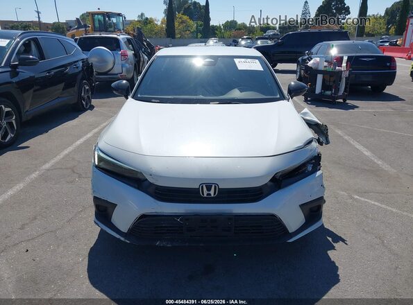 2HGFE2F54RH529309 2024 HONDA CIVIC White Widok zestawu wskaźników