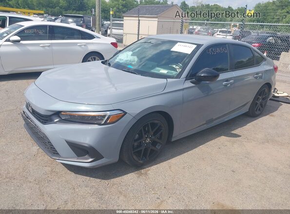 2HGFE2F54RH536244 2024 HONDA CIVIC Gray Front left
