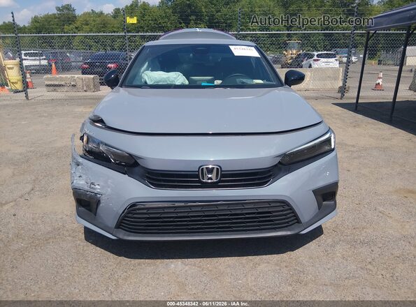 2HGFE2F54RH536244 2024 HONDA CIVIC Gray Rear interior view