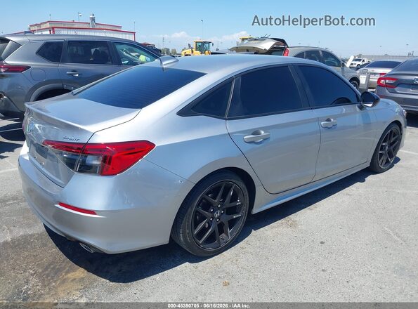 2HGFE2F54RH544165 2024 HONDA CIVIC Silver Rear right