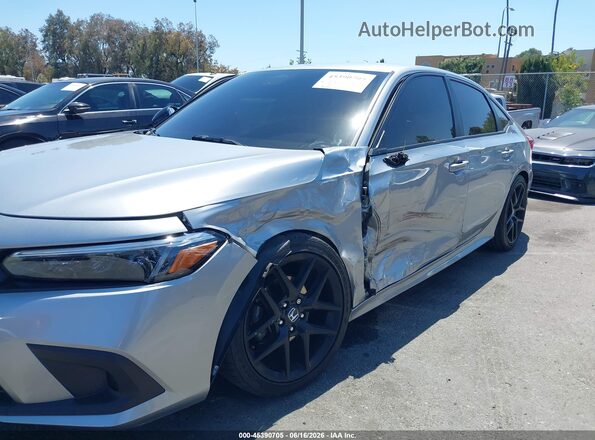 2HGFE2F54RH544165 2024 HONDA CIVIC Silver Front view