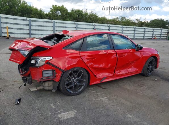 2HGFE2F54RH547146 2024 HONDA CIVIC Red Задня права чверть