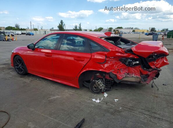 2HGFE2F54RH547146 2024 HONDA CIVIC Red Задня ліва чверть