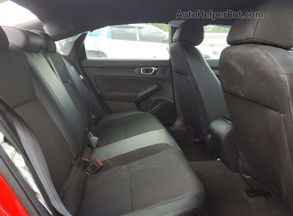2HGFE2F54RH547146 2024 HONDA CIVIC Red Вид задніх сидінь