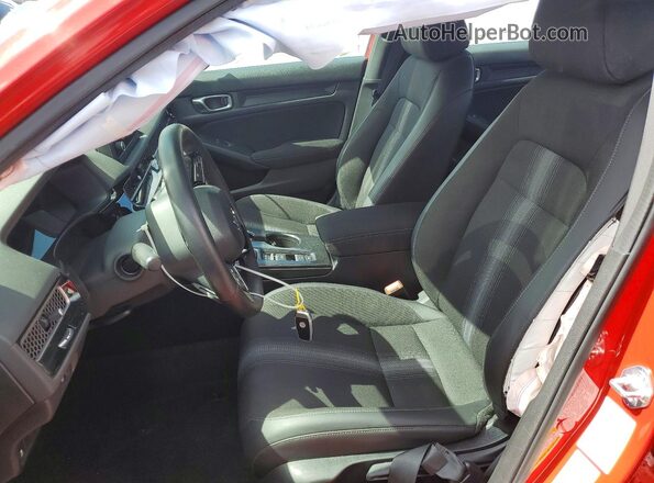 2HGFE2F54RH547146 2024 HONDA CIVIC Red Вид салону спереду