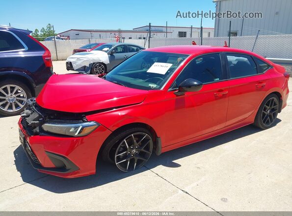 2HGFE2F54RH550855 2024 HONDA CIVIC Red 