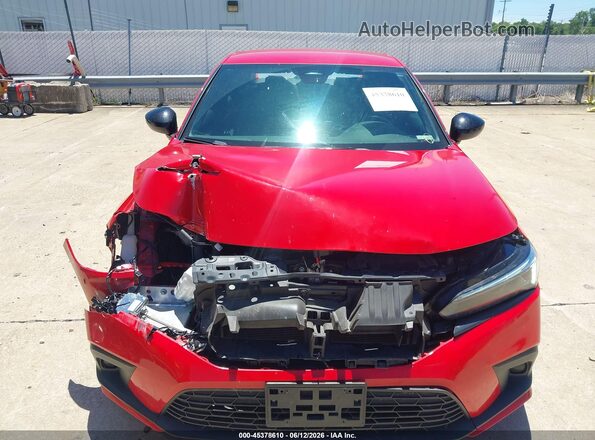2HGFE2F54RH550855 2024 HONDA CIVIC Red 