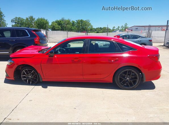2HGFE2F54RH550855 2024 HONDA CIVIC Red 