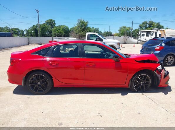 2HGFE2F54RH550855 2024 HONDA CIVIC Red 