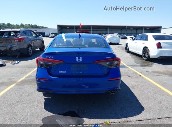 2HGFE2F54RH563847 2024 HONDA CIVIC Blue 