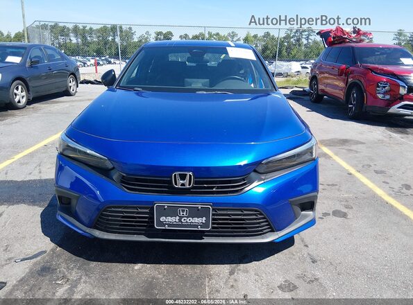 2HGFE2F54RH563847 2024 HONDA CIVIC Blue Widok zestawu wskaźników