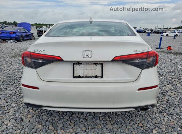 2HGFE2F54RH585346 2024 HONDA CIVIC White უკანა ხედი