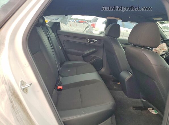 2HGFE2F54RH585346 2024 HONDA CIVIC White უკანა სავარძლების ხედი