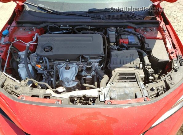 2HGFE2F54SH522222 2025 HONDA CIVIC Красный Вид задней части салона