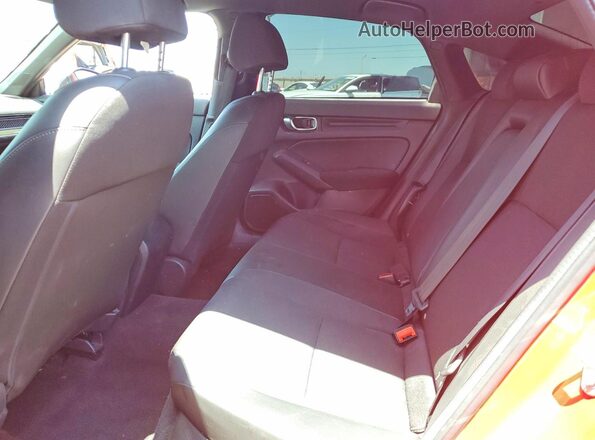2HGFE2F54SH522222 2025 HONDA CIVIC Красный Вид задних сидений