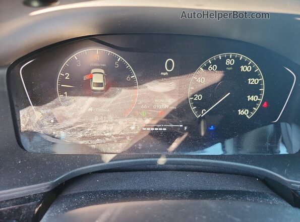 2HGFE2F54SH534645 2025 HONDA CIVIC Gray Սարքավորումների վահանակի տեսք