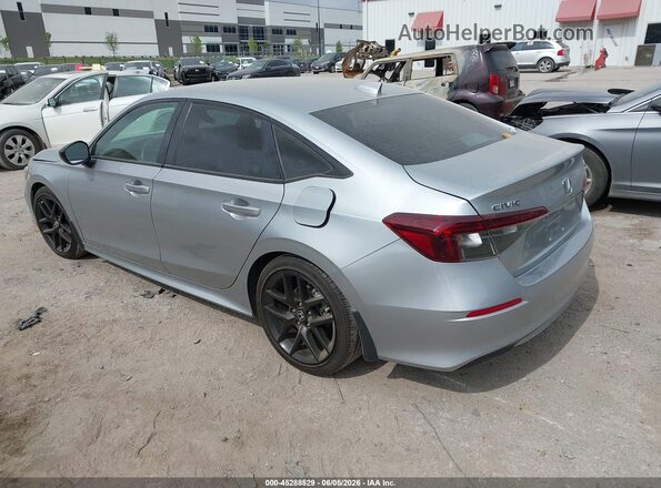 2HGFE2F54SH549503 2025 HONDA CIVIC Silver Հետևի ձախ