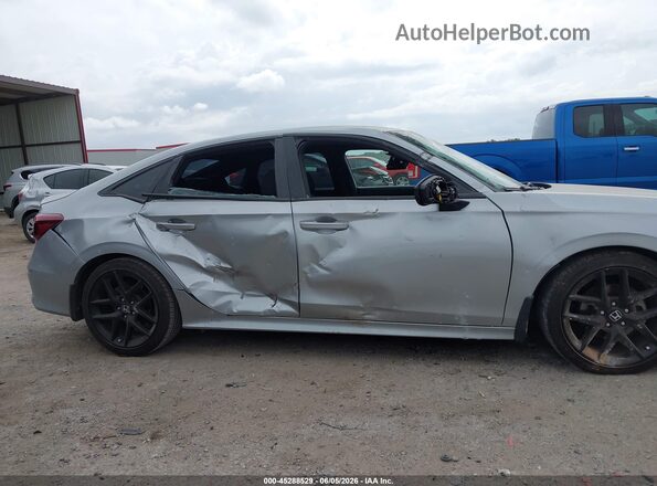 2HGFE2F54SH549503 2025 HONDA CIVIC Silver Դիմացի տեսք