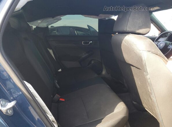 2HGFE2F54SH563692 2025 HONDA CIVIC Blue Вид задніх сидінь