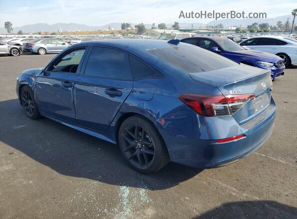 2HGFE2F54SH563692 2025 HONDA CIVIC Blue Задня ліва чверть