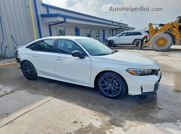 2HGFE2F54SH587927 2025 HONDA CIVIC White Przód prawy
