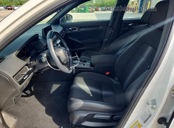 2HGFE2F54SH587927 2025 HONDA CIVIC White Widok wnętrza z przodu