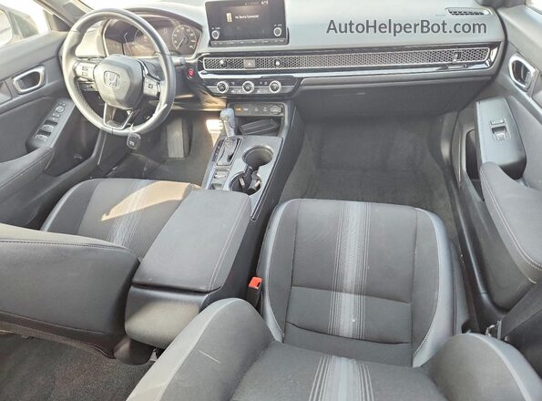 2HGFE2F54SH587927 2025 HONDA CIVIC White Widok deski rozdzielczej