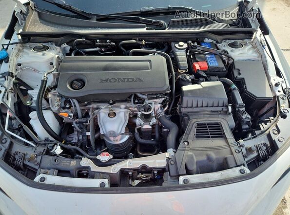 2HGFE2F54SH587927 2025 HONDA CIVIC White Widok wnętrza z tyłu