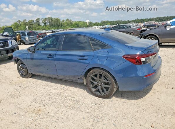 2HGFE2F54TH502862 2026 HONDA CIVIC Синий Задняя левая четверть