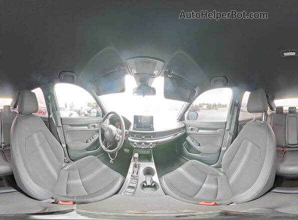 2HGFE2F54TH559112 2026 HONDA CIVIC Gray Vista de la etiqueta del VIN