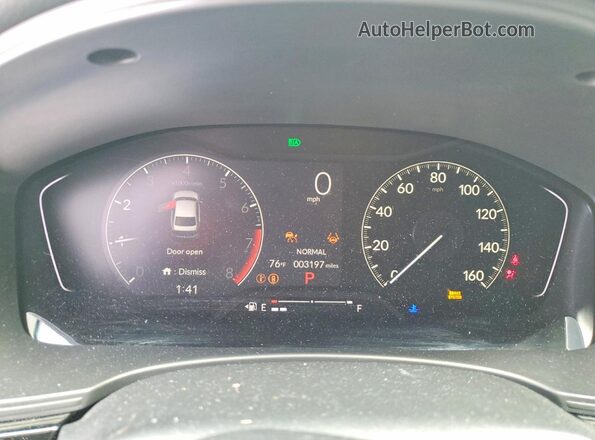 2HGFE2F54TH559112 2026 HONDA CIVIC Gray Vista del cuadro de instrumentos
