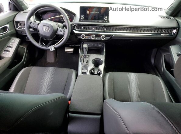 2HGFE2F54TH559112 2026 HONDA CIVIC Gray Vista del salpicadero