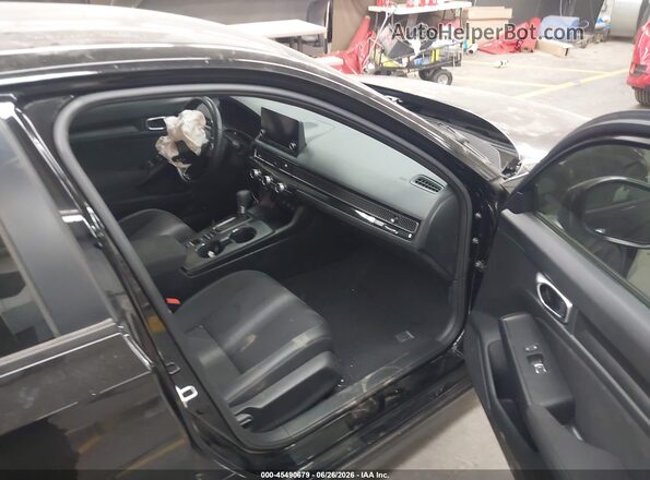 2HGFE2F54TH570160 2026 HONDA CIVIC Черный Вид салона спереди