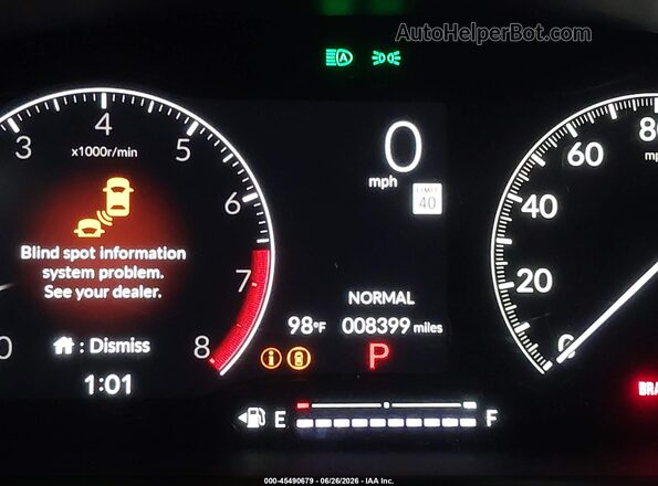 2HGFE2F54TH570160 2026 HONDA CIVIC Черный 