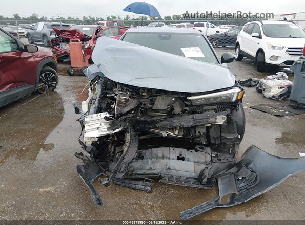 2HGFE2F55NH514022 2022 HONDA CIVIC Gray Առջևի վահանակի տեսք