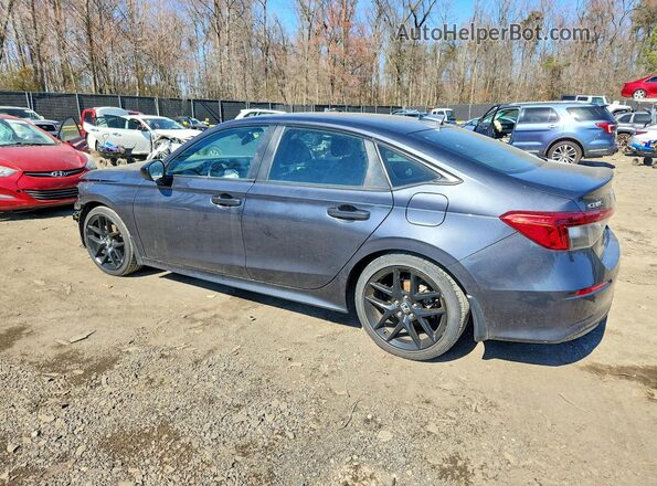 2HGFE2F55NH515316 2022 HONDA CIVIC Gray Tył lewy