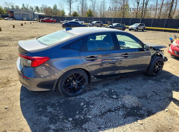 2HGFE2F55NH515316 2022 HONDA CIVIC Gray Tył prawy