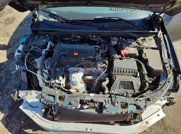 2HGFE2F55NH515316 2022 HONDA CIVIC Gray Widok wnętrza z tyłu