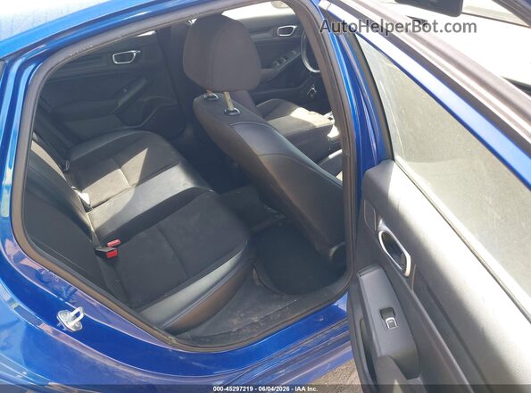 2HGFE2F55NH556450 2022 HONDA CIVIC Blue Вид наклейки з VIN-кодом