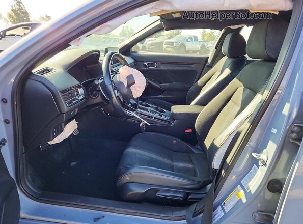 2HGFE2F55NH586371 2022 HONDA CIVIC Gray წინა სალონის ხედი