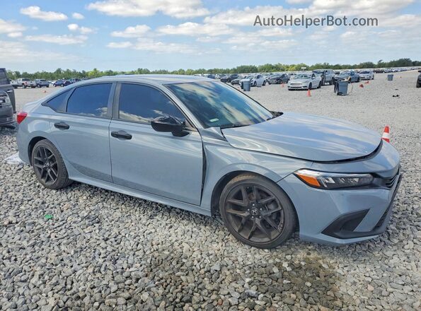2HGFE2F55NH590632 2022 HONDA CIVIC Blue 