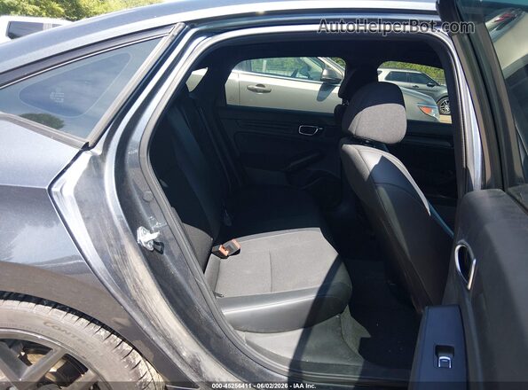 2HGFE2F55NH603847 2022 HONDA CIVIC Gray Widok naklejki z numerem VIN
