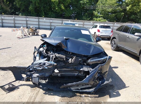 2HGFE2F55NH603847 2022 HONDA CIVIC Gray Widok wnętrza z tyłu