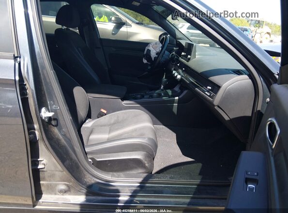2HGFE2F55NH603847 2022 HONDA CIVIC Gray Widok wnętrza z przodu
