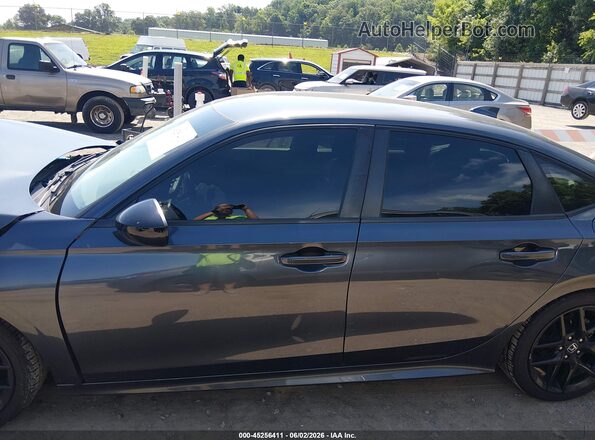 2HGFE2F55NH603847 2022 HONDA CIVIC Gray 