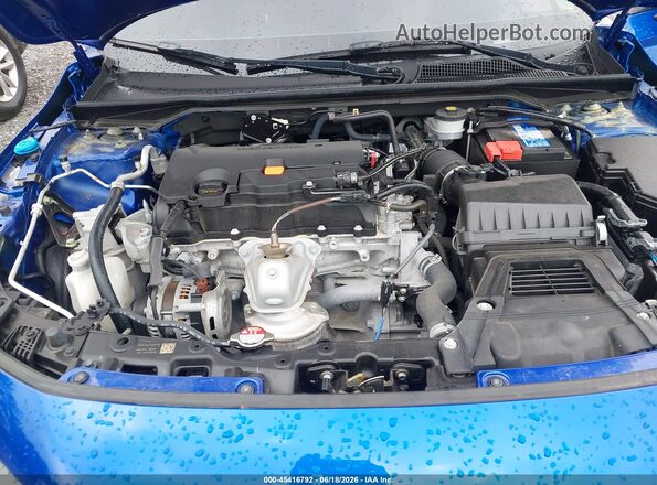 2HGFE2F55NH609437 2022 HONDA CIVIC Blue უკანა ხედი