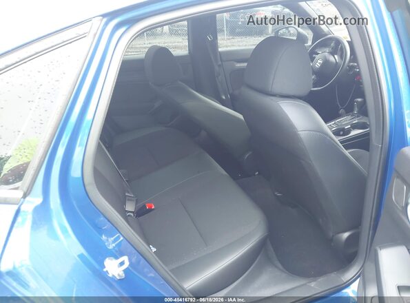 2HGFE2F55NH609437 2022 HONDA CIVIC Blue VIN კოდის სტიკერის ხედი